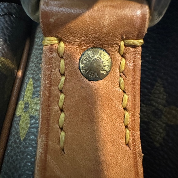 Authentic Louis Vuitton Crossbody Cartouchiere MM Brown Monogram - Picture 13 of 16